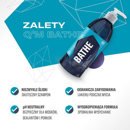 Gyeon Q2M Bathe 1L - skoncentrowany szampon o neutralnym pH