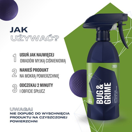 Gyeon Q2M Bug&Grime 1L - usuwanie owadów i odtłuszczanie