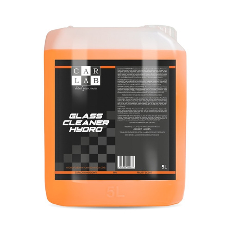 CarLab Glass Cleaner Hydro 5L - mycie szyb z efektem hydrofobowym