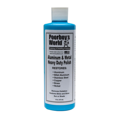 Poorboy's World Aluminum & Metal H.D. Polish 473ml - pasta polerska do metalu
