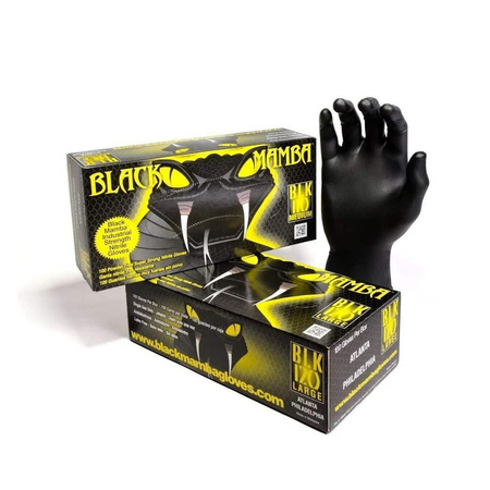 Black Mamba Nitrile Gloves XXL 100szt. - rękawiczki nitrylowe