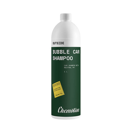 Chemotion Bubble Car Shampoo 1L - skoncentrowany, neutralny szampon samochodowy