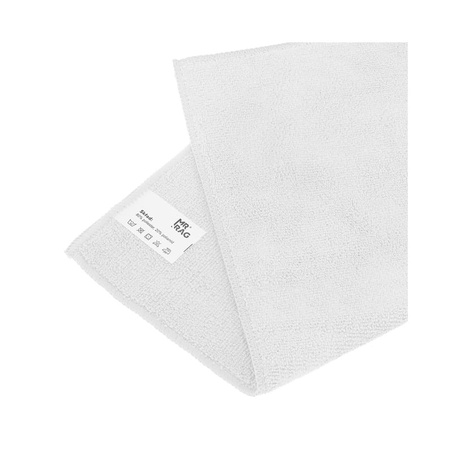 MR RAG White Edgeless 40x40cm 380gsm - bezszwowa mikrofibra do lakieru