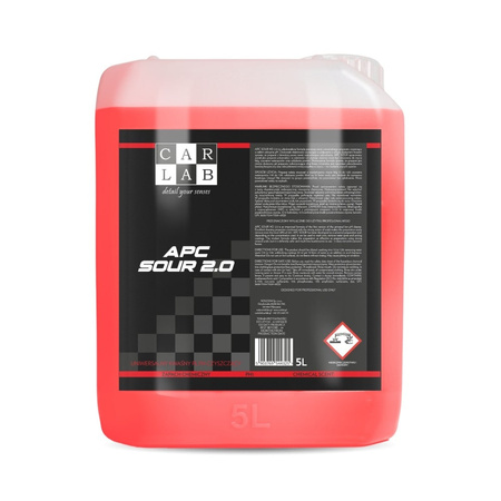 CarLab APC Sour HD 2.0 5L - uniwersalny środek czyszczący, pH kwasowe