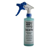 Poorboy's World Spray&Wipe Waterless Wash 473ml - quick detailer