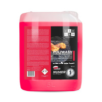 CarLab Poliwash Red 5L - ceramiczny szampon bez spłukiwania - bezzapachowy