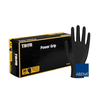 Abena Thor Power Grip M 50szt. - grube rękawiczki nitrylowe, fakturowane