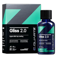 CarPro CQuartz Gliss 2.0 100ml -1-roczna powłoka hydrofobowa i ochronna do lakieru