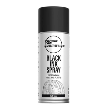 Feniks Black Ink Spray 500ml - dressing w aerozolu, przyciemnienie, efekt "mokrej opony"
