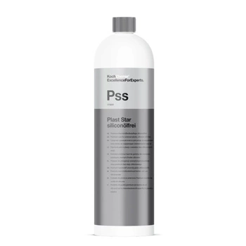Koch Chemie Pss Plast Star Siliconfrei 1L - dressing do opon i zewnętrznych plastików, półmatowe wykończenie