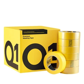 Q1 Premium Masking Tape Yellow 30mm/50m - taśma maskująca