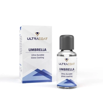 Ultracoat Umbrella 30ml - 1-roczna powłoka hydrofobowa do szyb